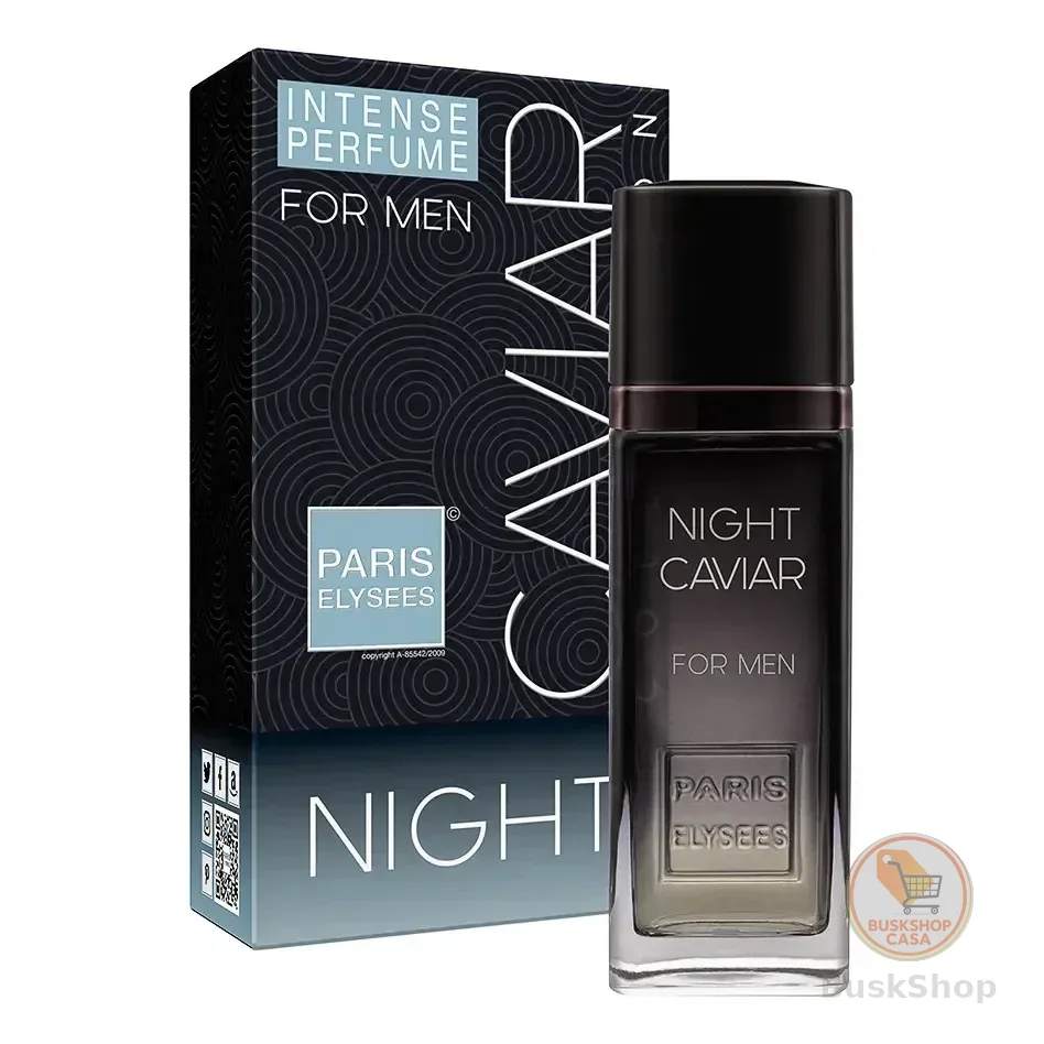 Perfume Night Caviar Paris Elysees Masculino Intense 100ml