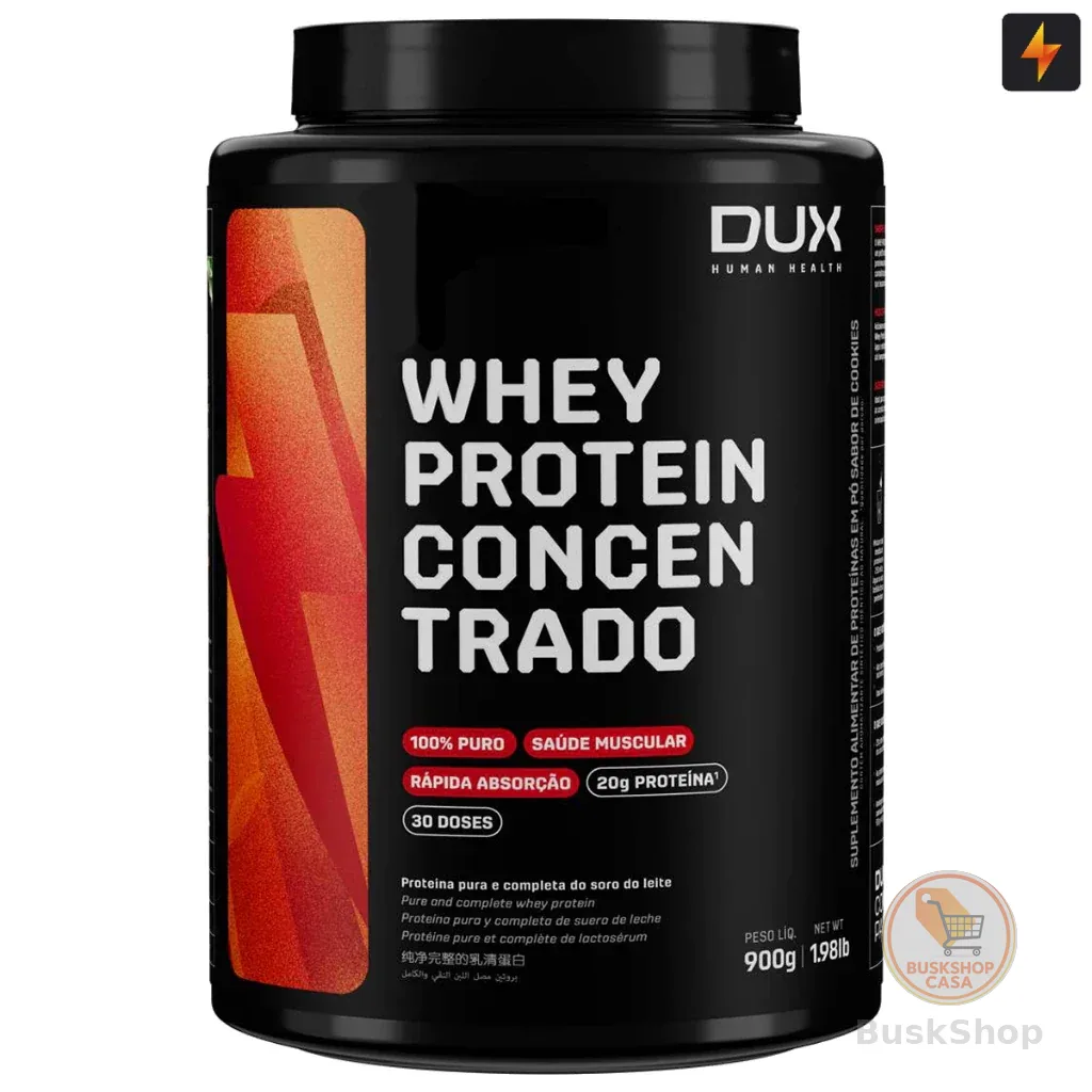 Whey Protein Concentrado 900g Dux Nutrition Human Health