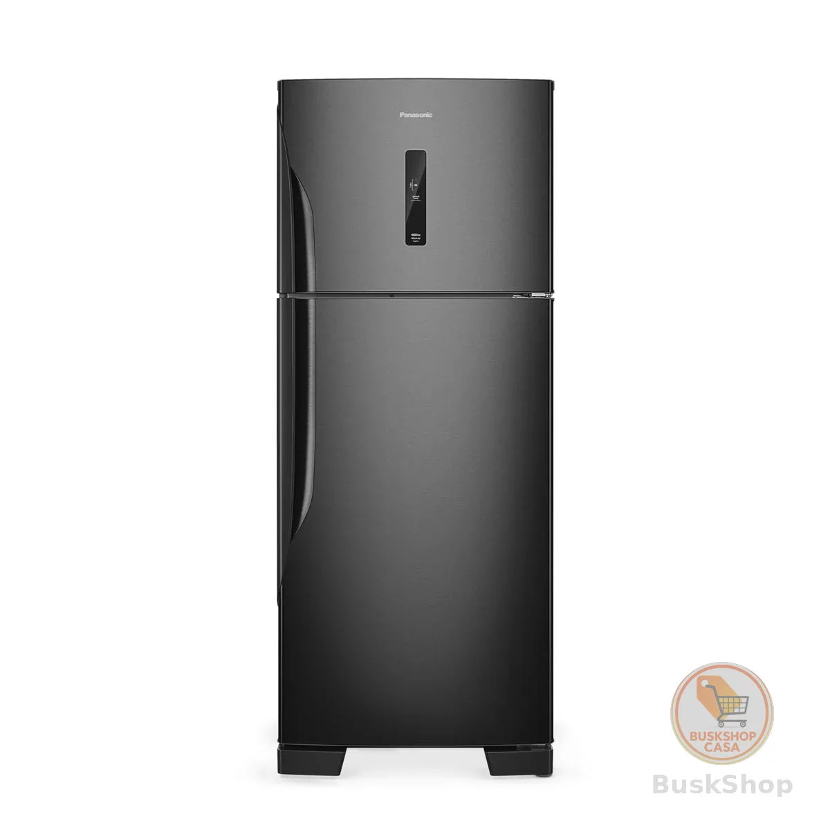 Geladeira Ideal+ Panasonic BT58 Frost Free Inverter 446L Black Inox