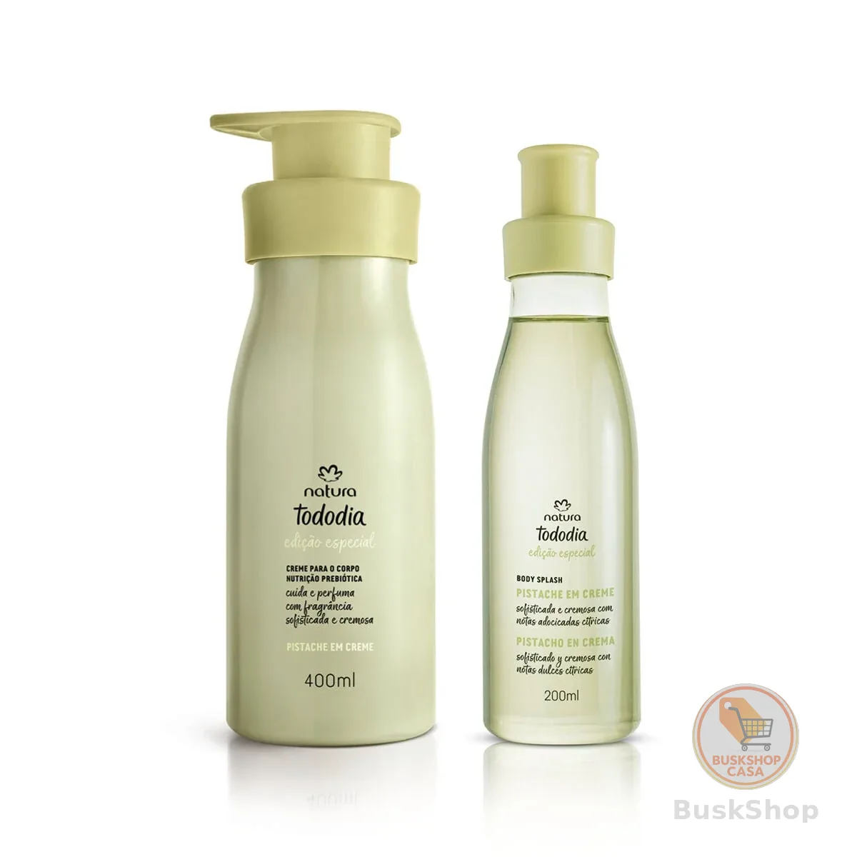 Kit Tododia Pistache em Creme