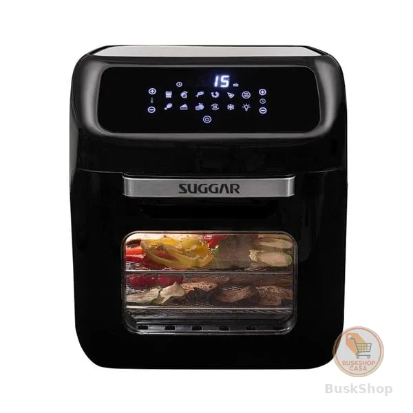 Fritadeira Air Fryer Oven 12 Litros Preto Suggar