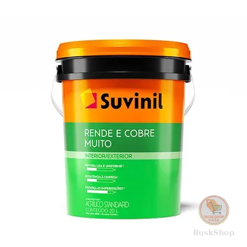 Tinta Rende & Cobre Muito 20L Branco Neve Suvinil