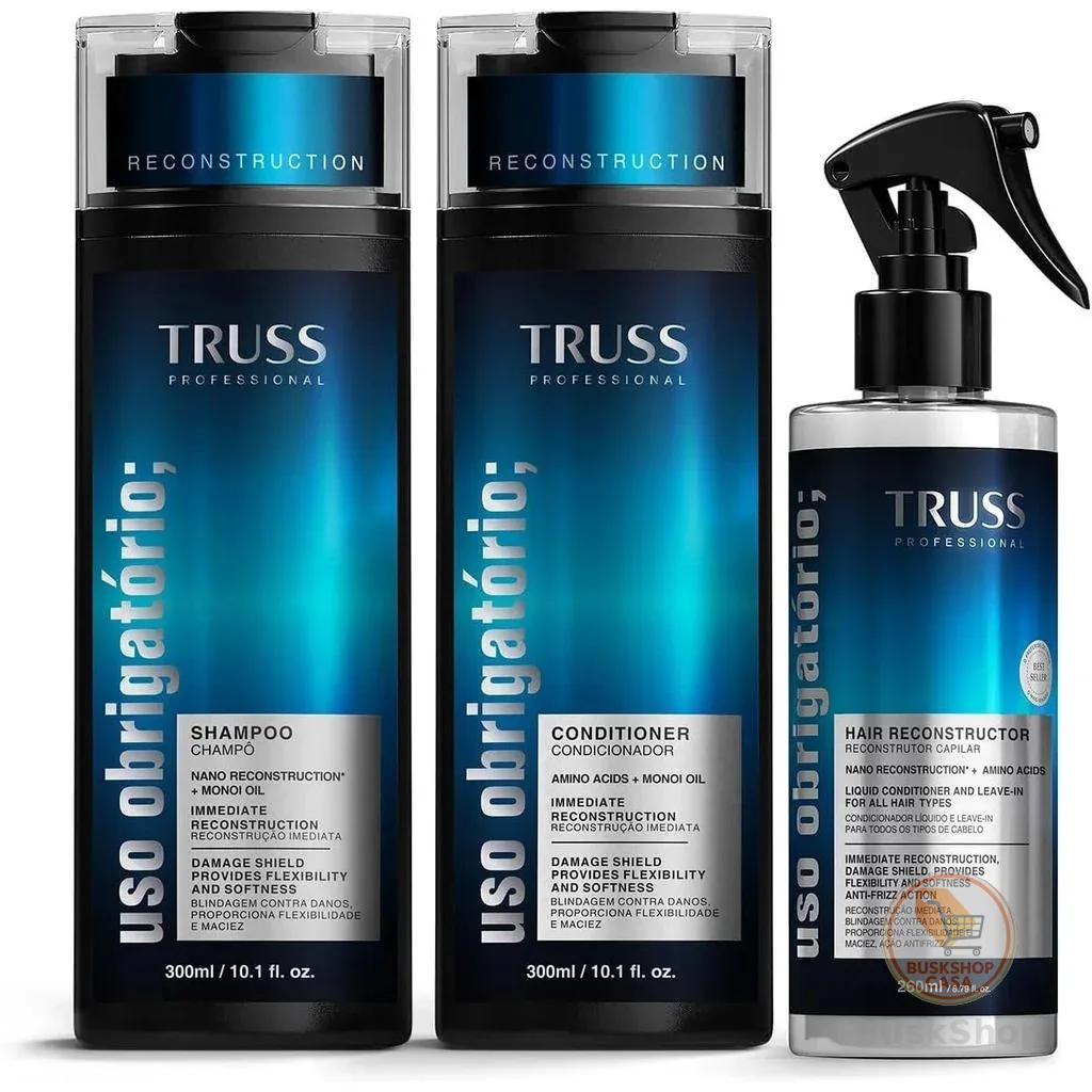 Kit Truss Uso Obrigatorio Shampoo E Cond + Spray 260ml