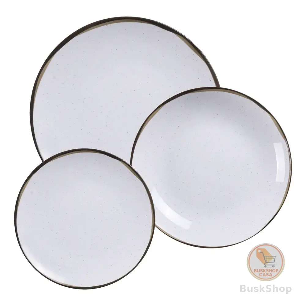 Aparelho De Jantar Canyon Porcelana -  12 E 18 Peças 12 Peças