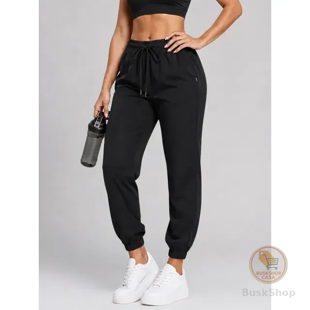 Calça Jogger Tactel Soltinha Slim Academia Esportiva