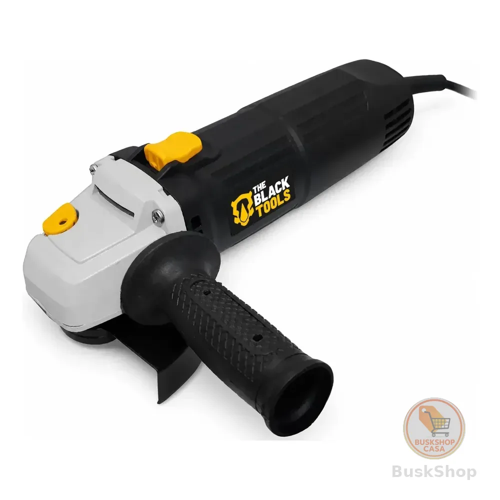 Esmerilhadeira Lixadeira Angular 4.1/2 Disco 125mm 110v Preto 127v 60hz