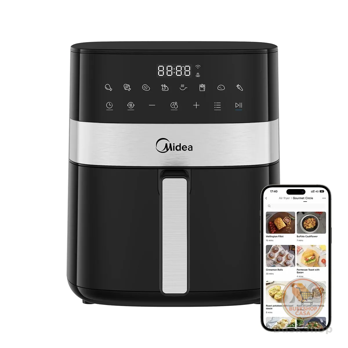 Fritadeira 6L Smart Chef Plus Midea 220V