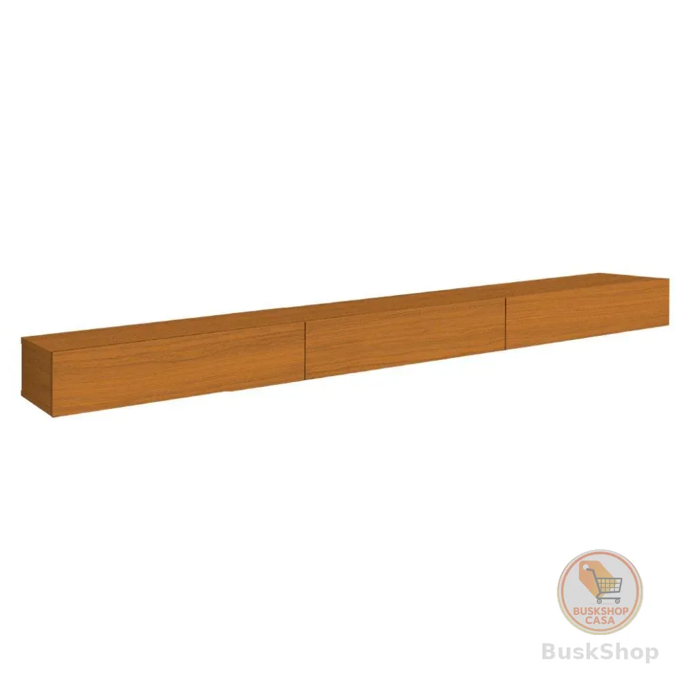 Rack Suspenso para Painel ou TV até 75 Polegadas 3 Portas 2,00m Egeo EDN