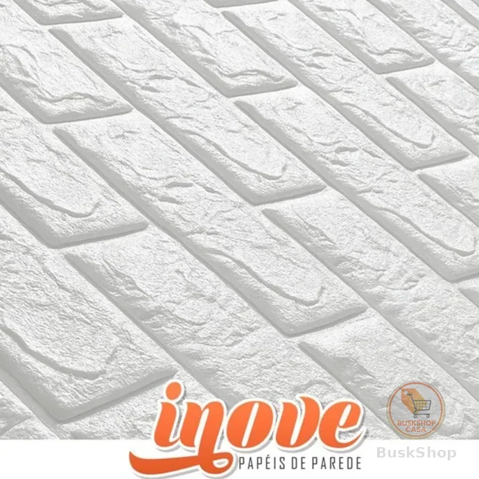 Placas 3D Autocolantes Tijolinho ou Madeira – Revestimento Decorativo | ENVIO FULL.