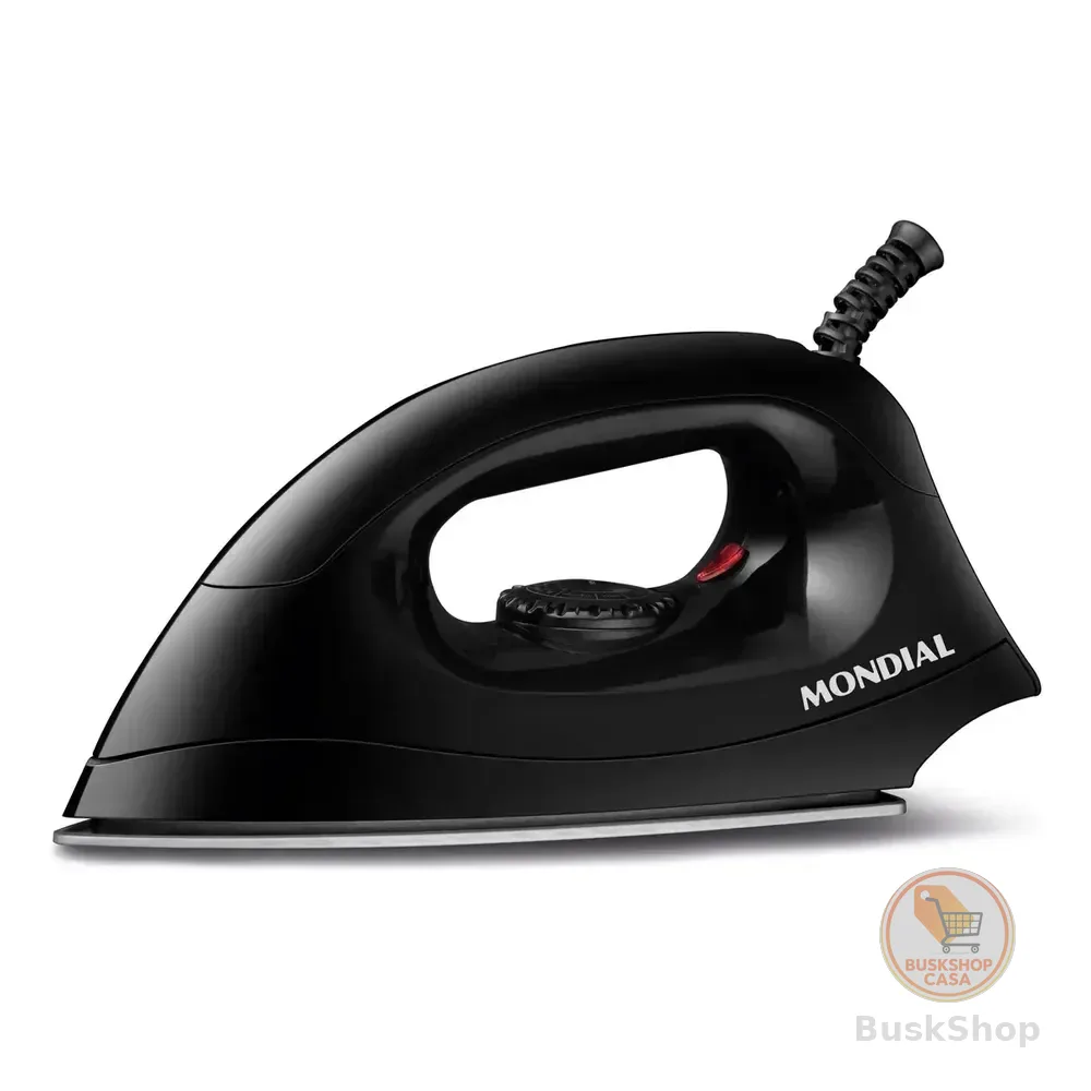 Ferro De Passar A Seco Mondial 1200w - Fsn-55-b Preto 127v
