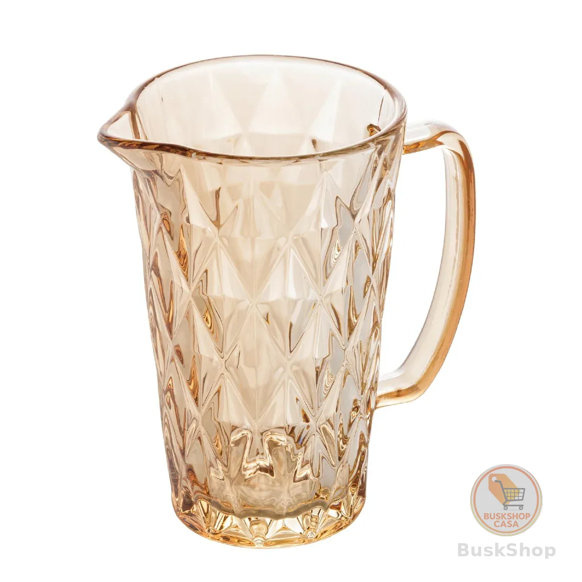 LYOR Jarra de Vidro Âmbar Metalizado 1,14L