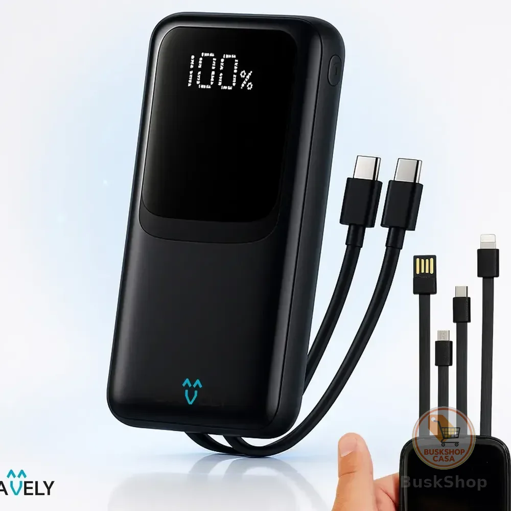 Power Bank 20.000mah 22.5w Display Digital
