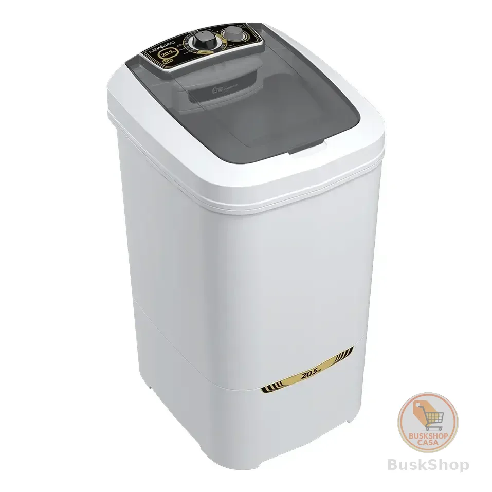 Tanquinho/máquina De Lavar Roupas Semi-auto 20,5kg Newmaq Cor Branco 127v