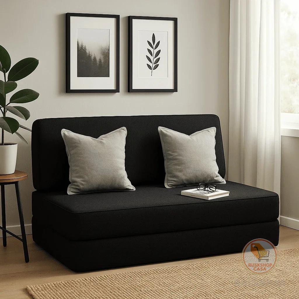 Puff Multiuso De Casal 3 Em 1Decoração Conforto E Estilo Em 1 Só Móvel Pratico Simples E Moderno
