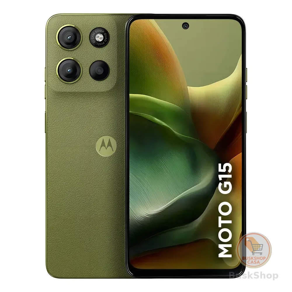 Smartphone Motorola Moto G15 256gb 12gb 4gb Ram 8gb Ram Boost Camera 50mp Verde