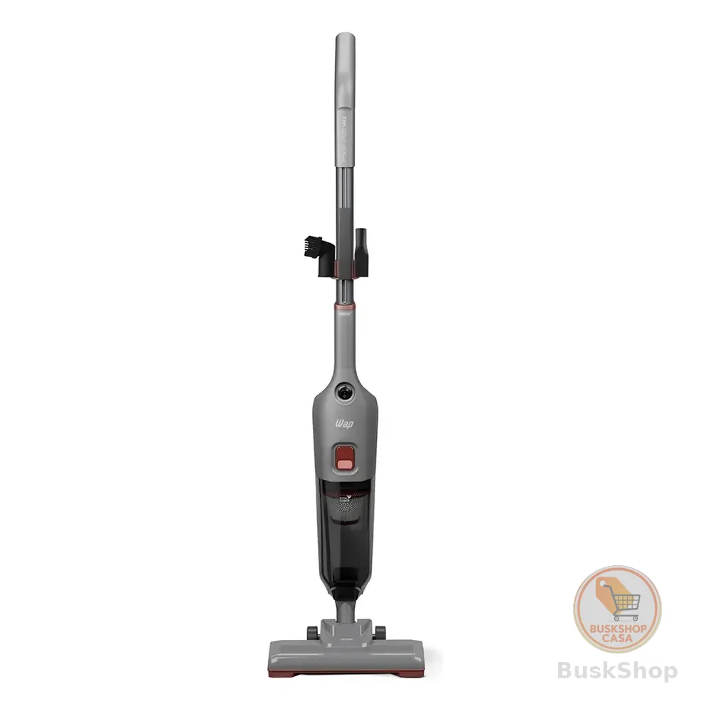 Aspirador De Pó Vertical Wap Power Speed Max 1600w Cinza/vermelho 220v