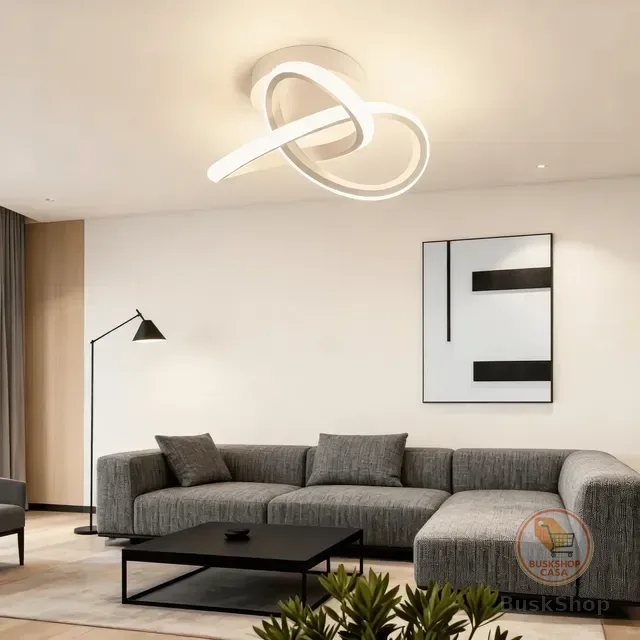 Luminária De Led Sobrepor Paflon Top Moderna 3 Em 1 Bivolt