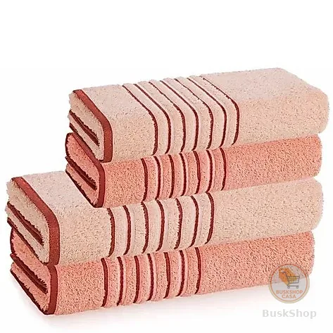 KIT 4 Toalhas Grande e Grossa Banhão e Rosto Amsterdã