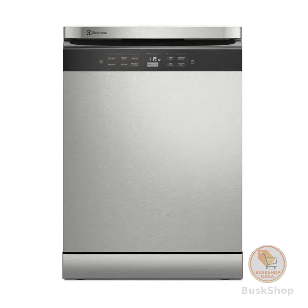 Lava-Louças Electrolux 14 Serviços Inox com Função Higienizar Compras 127v LL14X