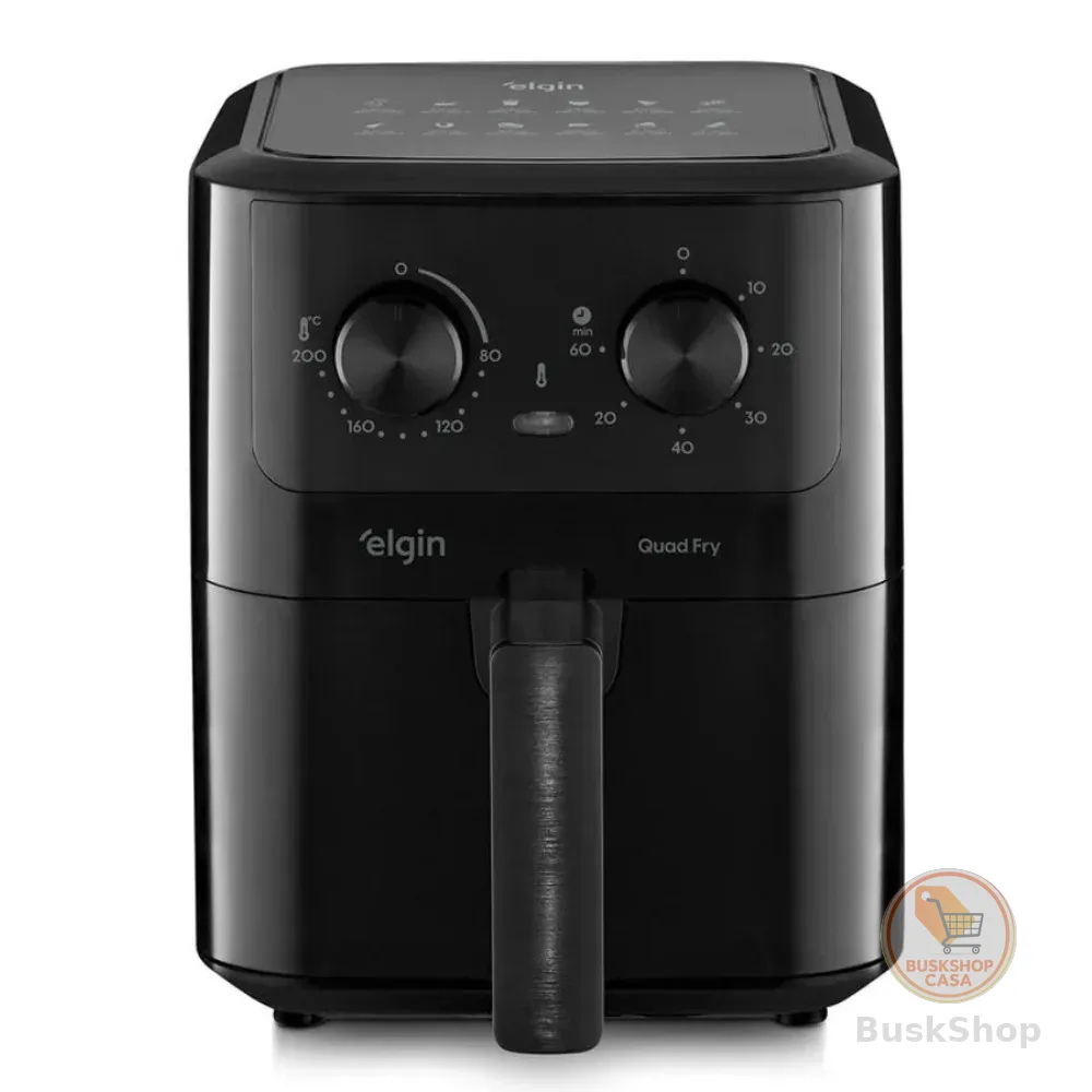 Fritadeira Elétrica Air Fryer Quad Fry 4,2L 1400W 110V Elgin