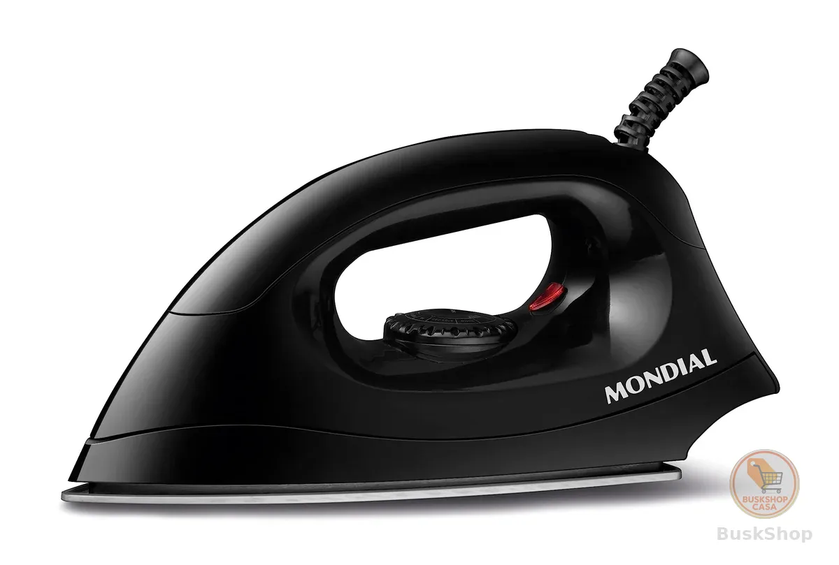 MONDIAL Ferro de Passar a Seco Preto, 1000W, 110V - FSN-55-B