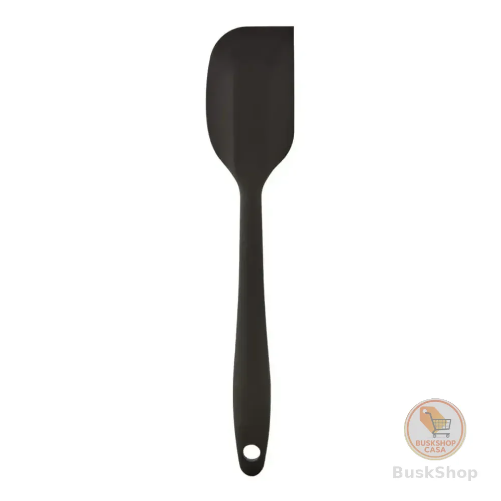 Espátula Silicone 27cm Ebenezer Preta Resistente Calor Pão Duro