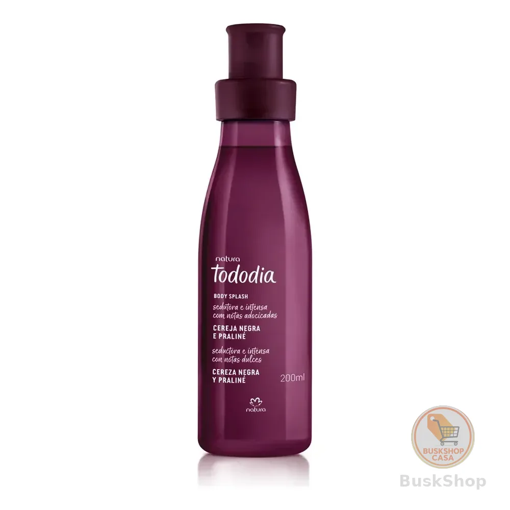 Body Splash Natura Tododia Cereja Negra E Praline