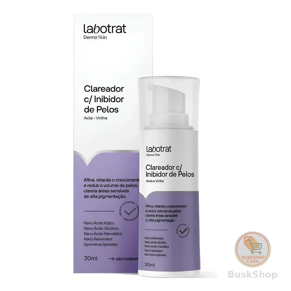Sérum Clareador Com Inibidor De Pelos Dermo Skin Labotrat