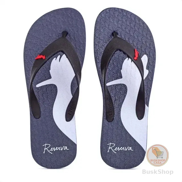 Sandália Reserva Masculina Borracha Duravel Calce Rapido