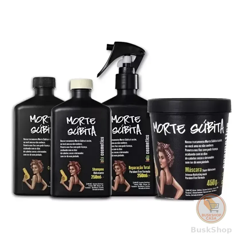 Kit 4 Produtos Morte Súbita Lola Cosmetics