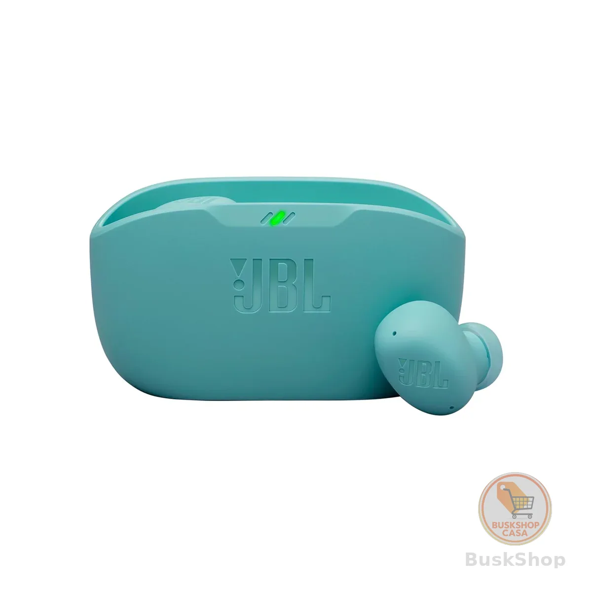 JBL, Fone de Ouvido Sem Fio, Bluetooth, Wave Buds 2, Intra Auricular, Sem Fio, Resistente À Água e Poeira - Azul