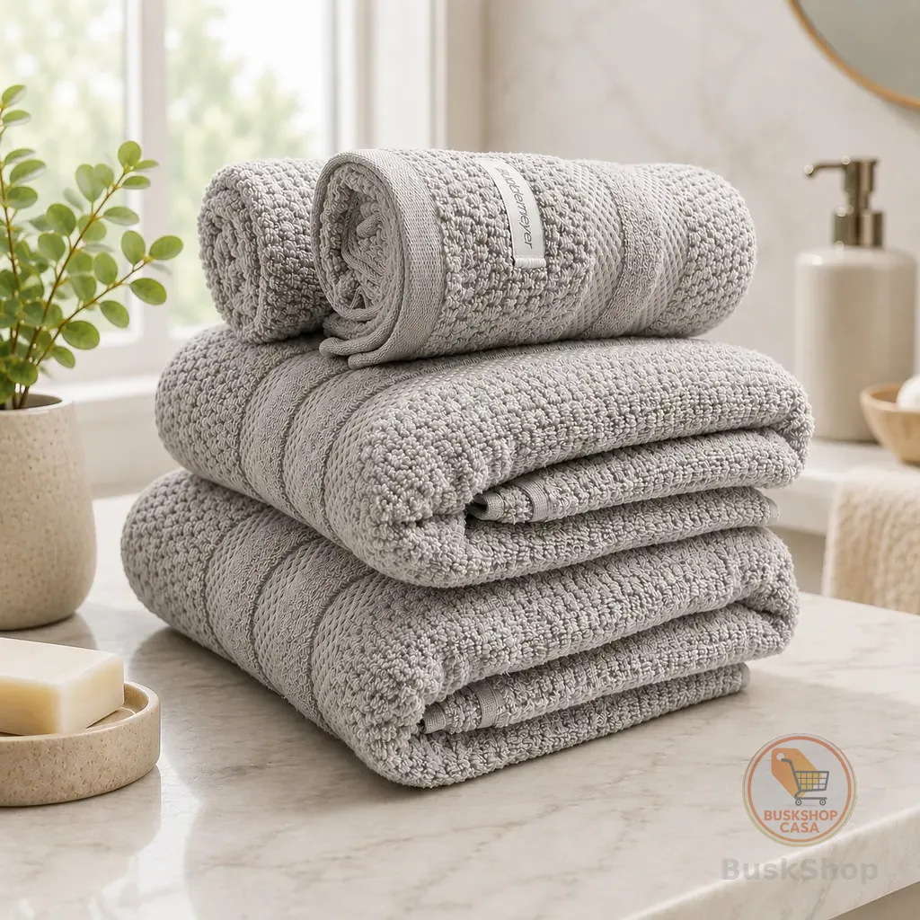 Jogo Toalha Banho Buddemeyer Vanilla Extra Soft Algodão 4pçs