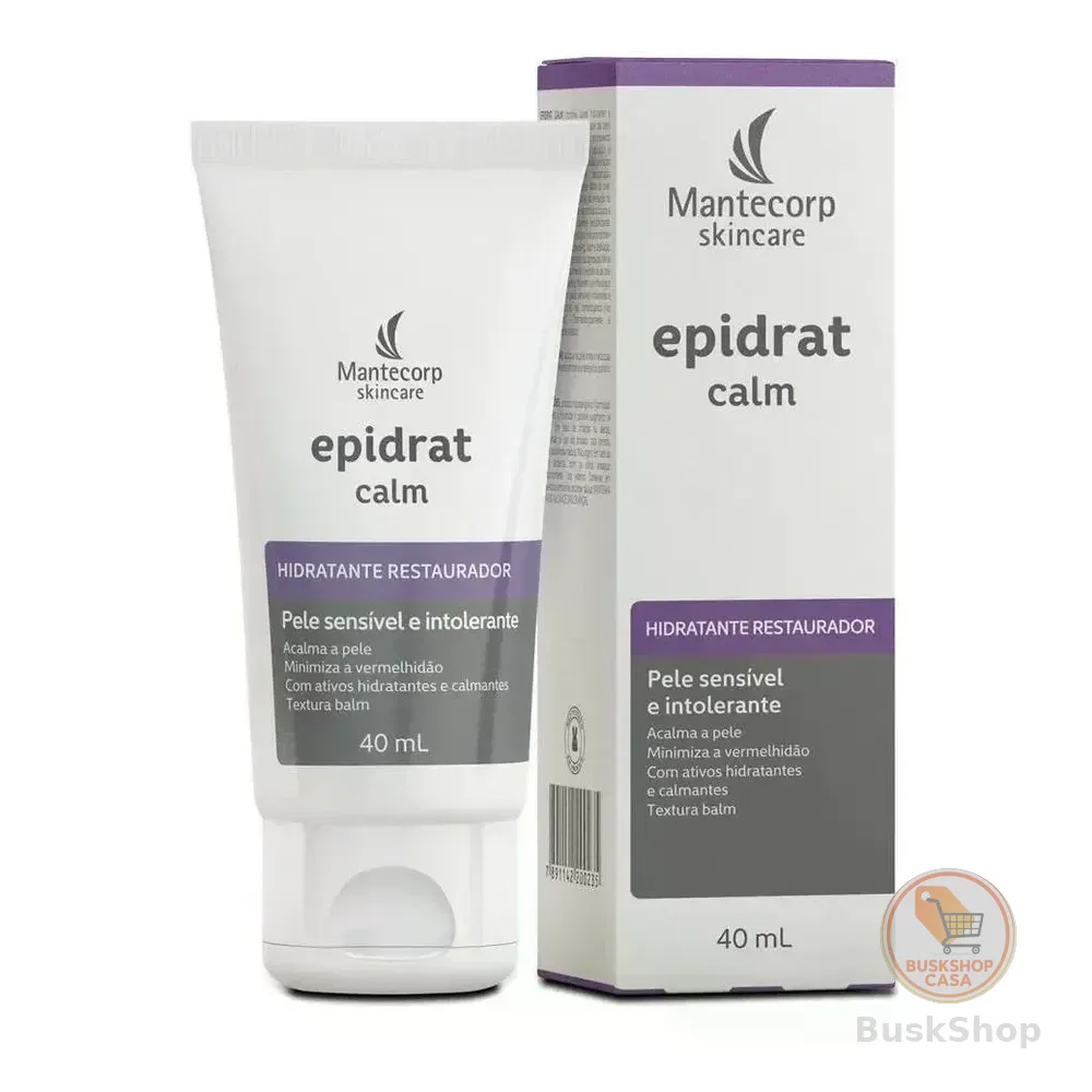 Mantecorp Hidratante Facial Epidrat Calm Restaurador - 40g Sem Fragrância