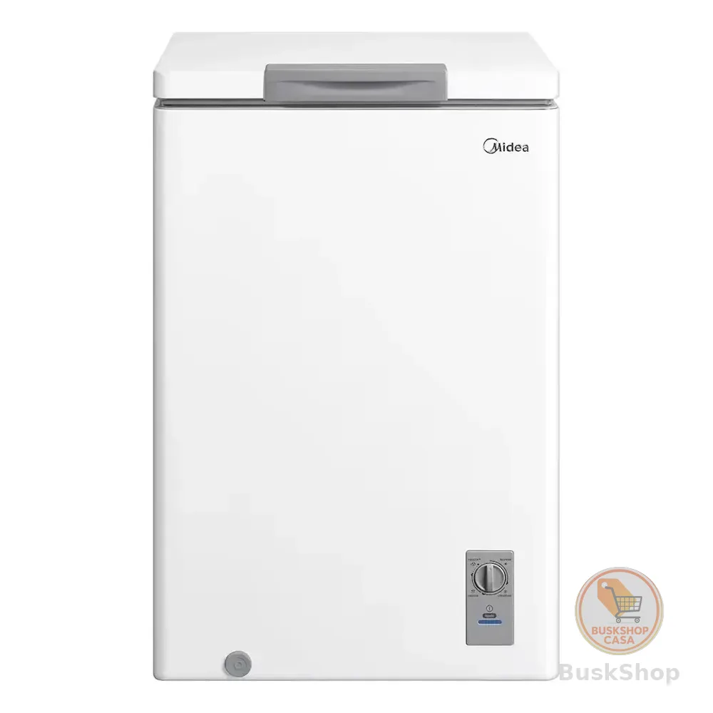 Freezer Horizontal 100l Inverter Bivolt Branco Midea Branco Mdrc151fzd013 127/220v