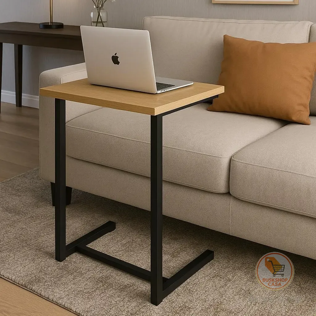Mesa Para Home Office de Apoio de Sofá Notebook Estudos