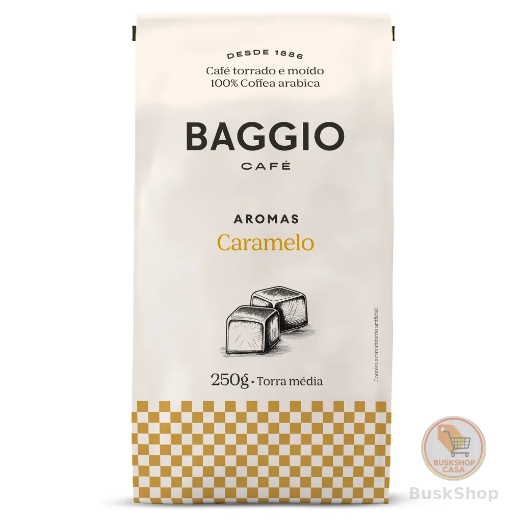 Baggio Café - Café Torrado e Moído Aromas Caramelo 250g