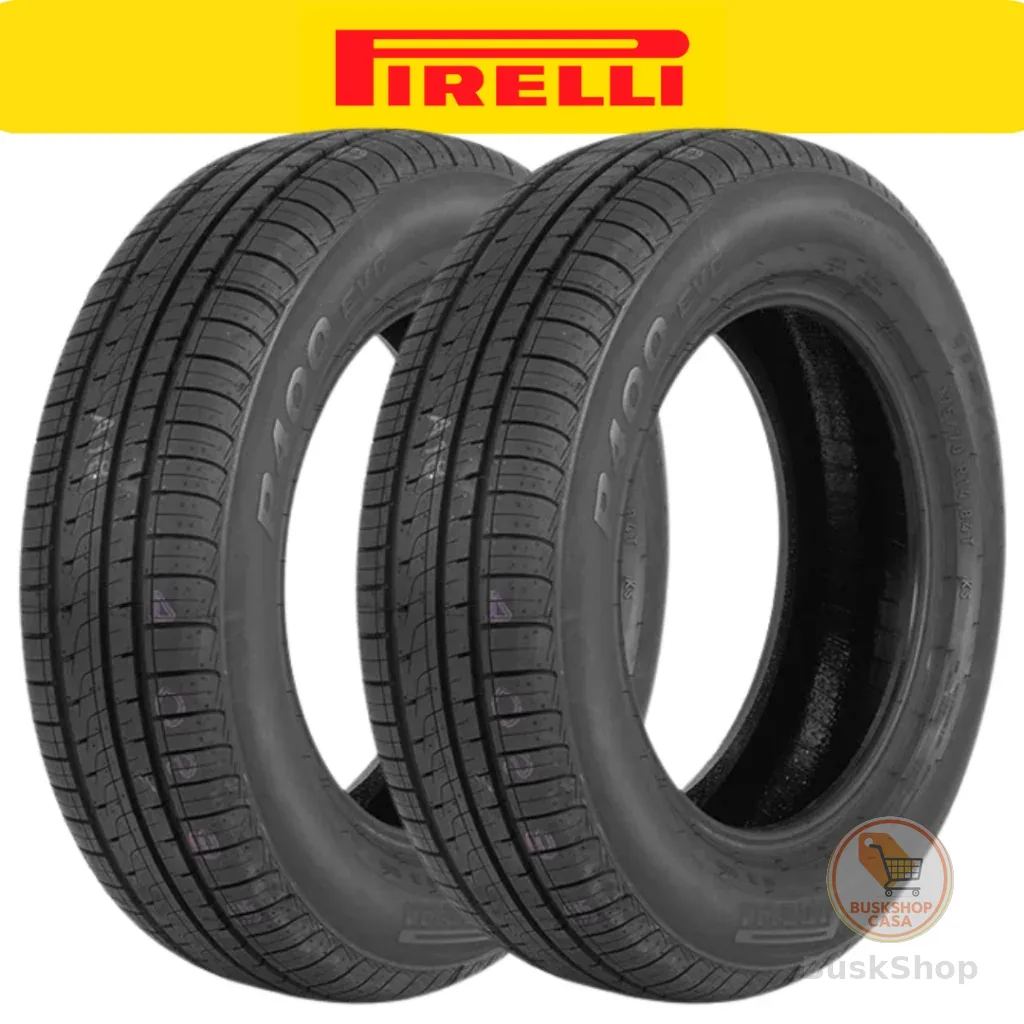 Kit 2 Pneus 175/70 R14 Pirelli P400 EVO 84T Aro 14 Novos