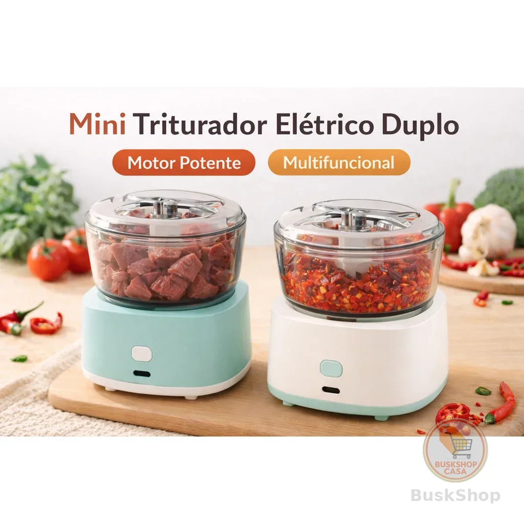 mini processador de alimentos elétrico picador de alho triturador de pimenta 350ml