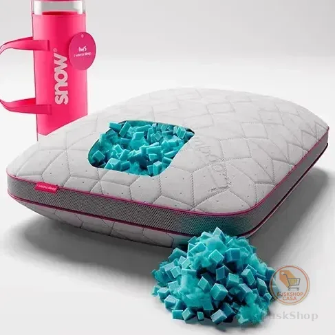 Travesseiro Ajustável - I Wanna Sleep - Snow® Cor Branco