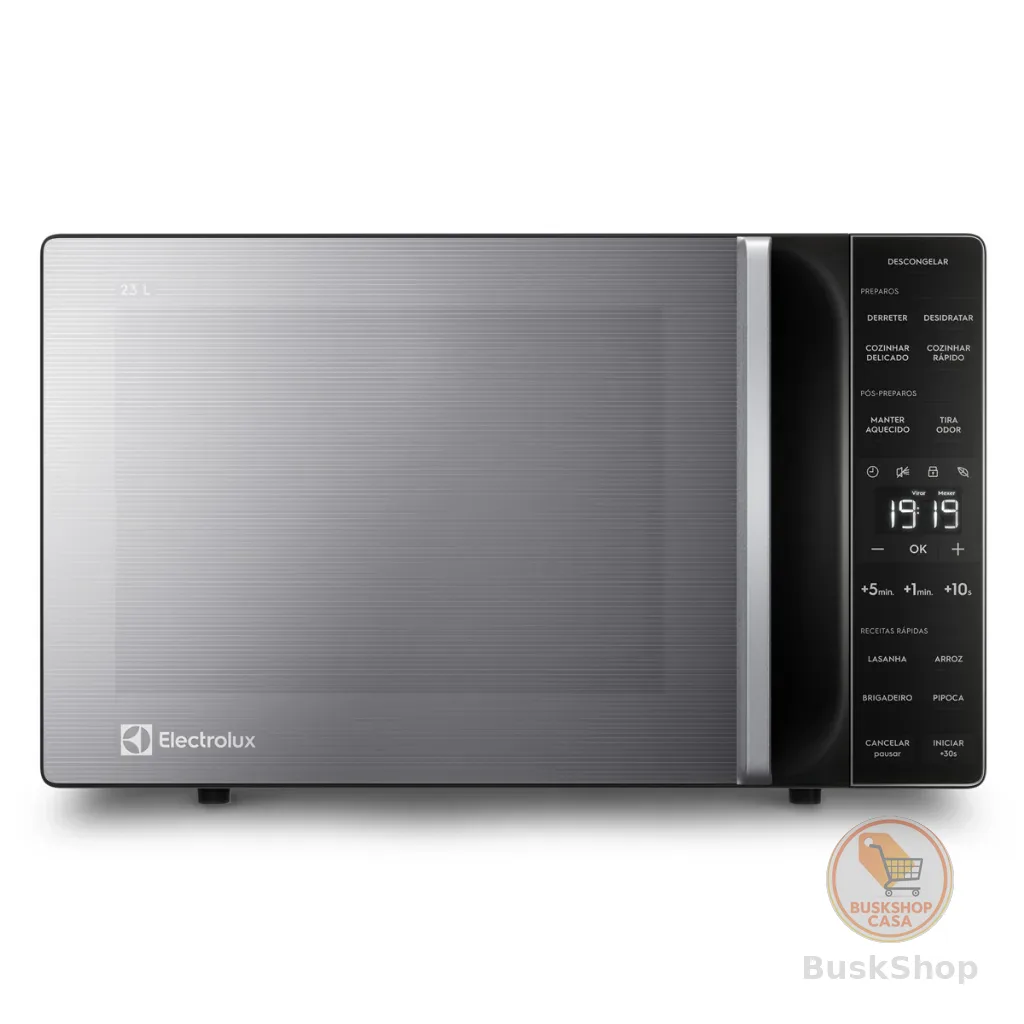 Micro-Ondas Electrolux 23l Efficient ME23S Prata