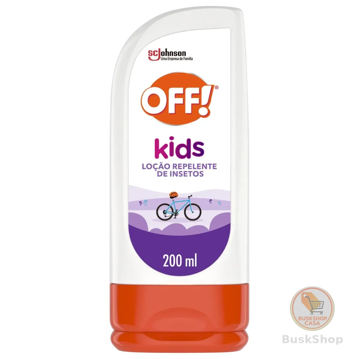 OFF! Kids Loção Repelente de Insetos e Mosquitos, 200ml