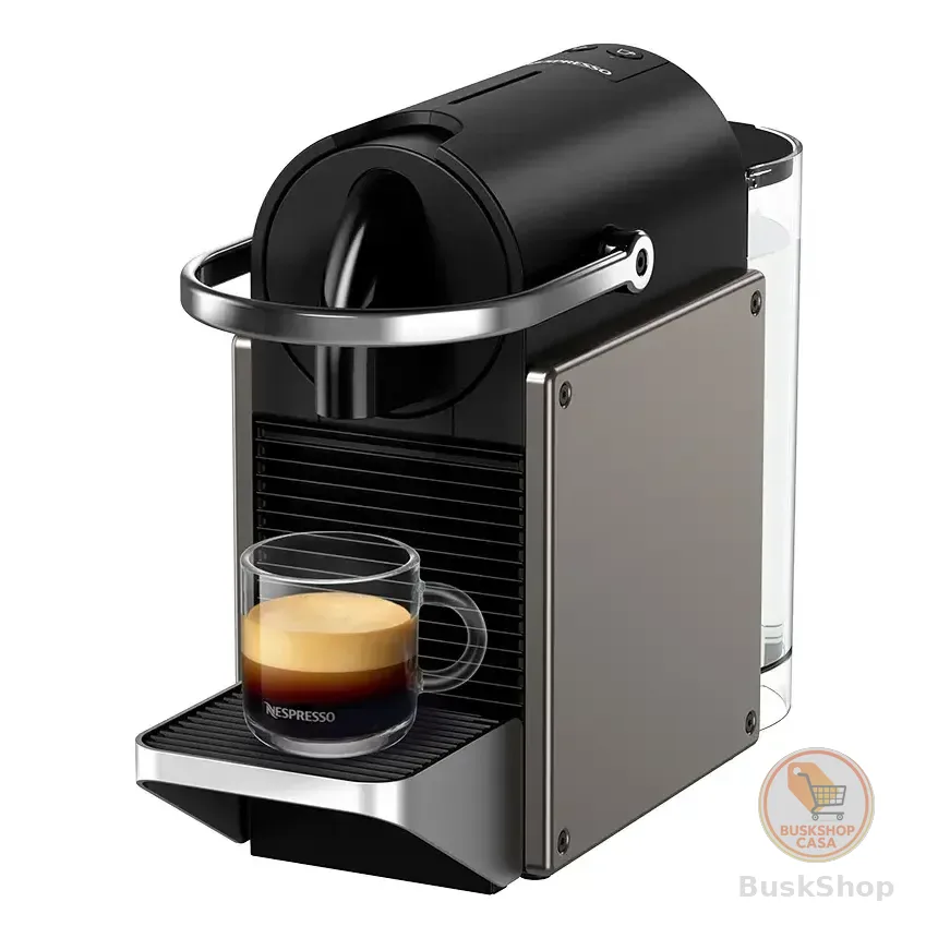 Cafeteira Nespresso Pixie Redesign Titânio Cinza 127v