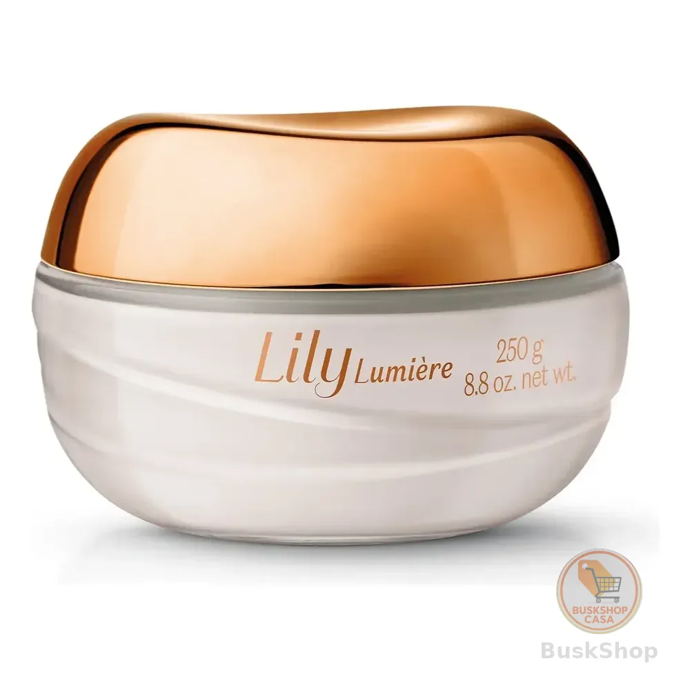 Lily Lumière Creme Acetinado Hidratante Corporal O Boticário 250g