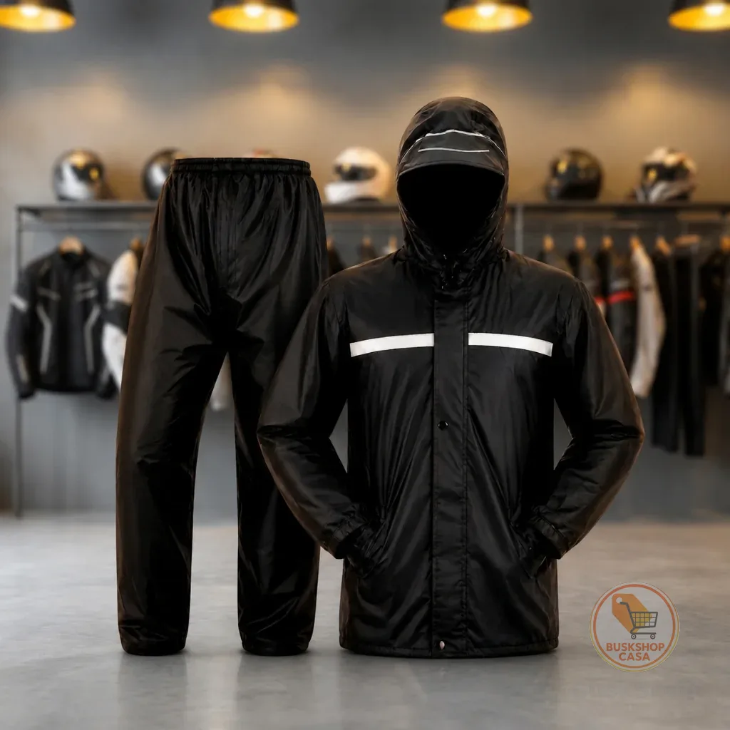 Capa De Chuva Moto Motoqueiro Impermeável Reforçada