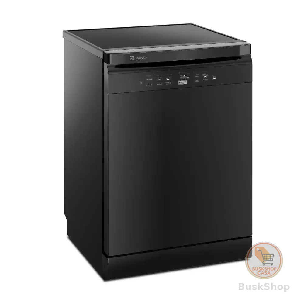 Lava-Louças Electrolux 14 Serviços Preta Experience com Função Higienizar Compras (LL14P) 127V