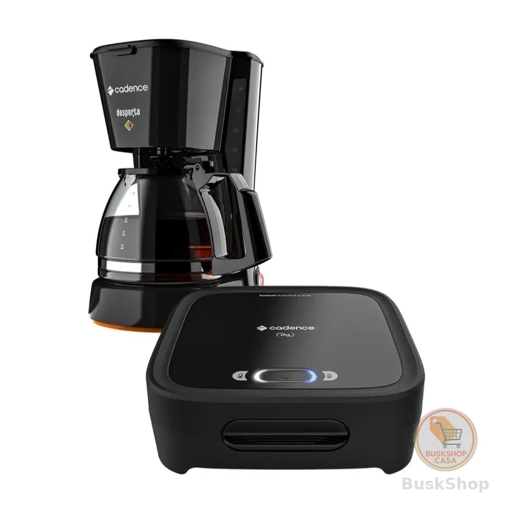 Kit Click Cadence - Sanduicheira e Cafeteira Desperta - 127V