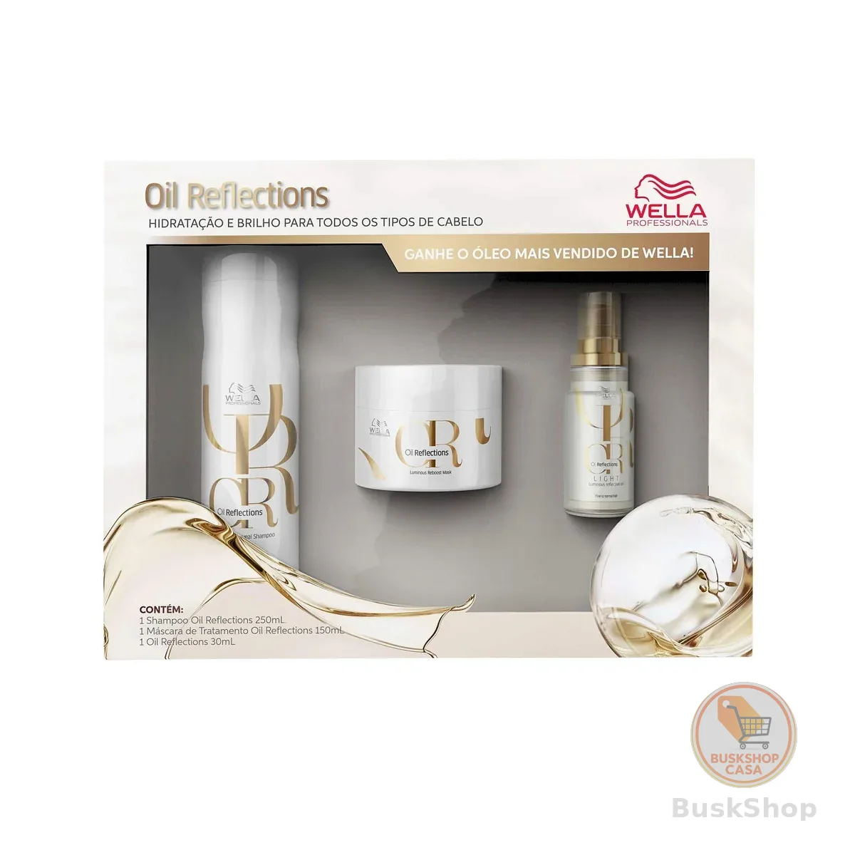 Kit Wella Professionals Oil Reflections Power Trio