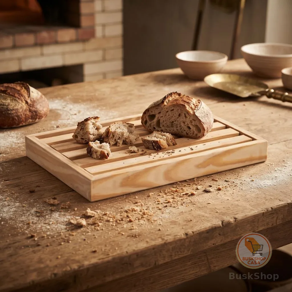 Bandeja Migalheira pinus 30x20cm cortar Pão Mesa Café Manhã Decoração, mesa posta, cozinha