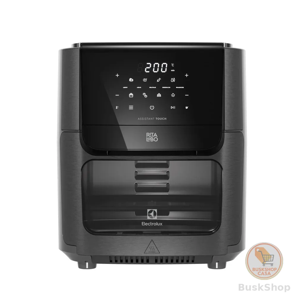 Air Fryer Oven Electrolux por Rita Lobo 12L Digital Grafite Experience 1700W (EAF85)