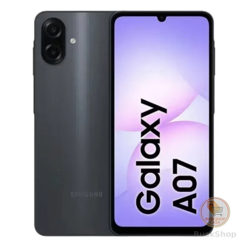 Samsung Galaxy A07 128GB Preto / Verde / Violeta com Câmera Dupla e Bateria de Longa Duração Original Nota Fiscal Garant
